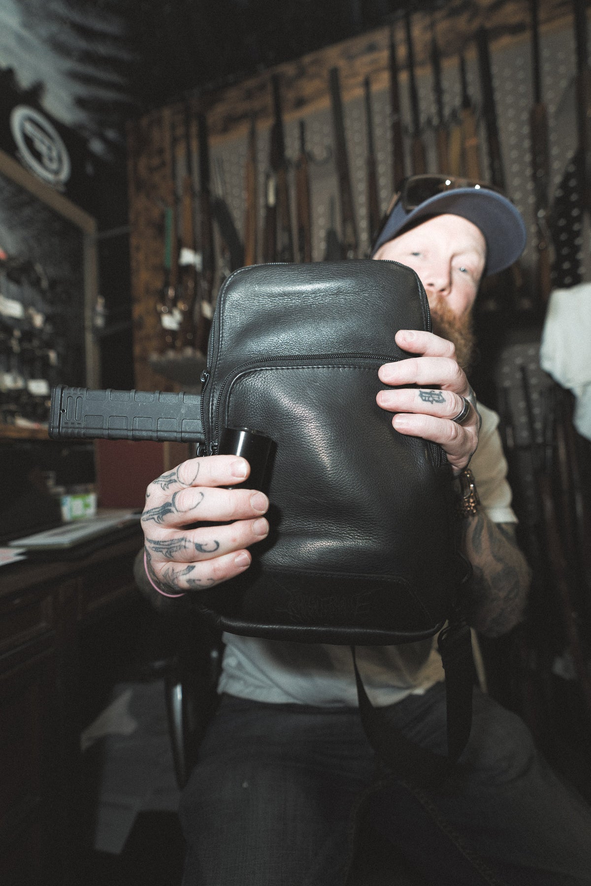 Bad Moon x Gallenson's Leather Crossbody