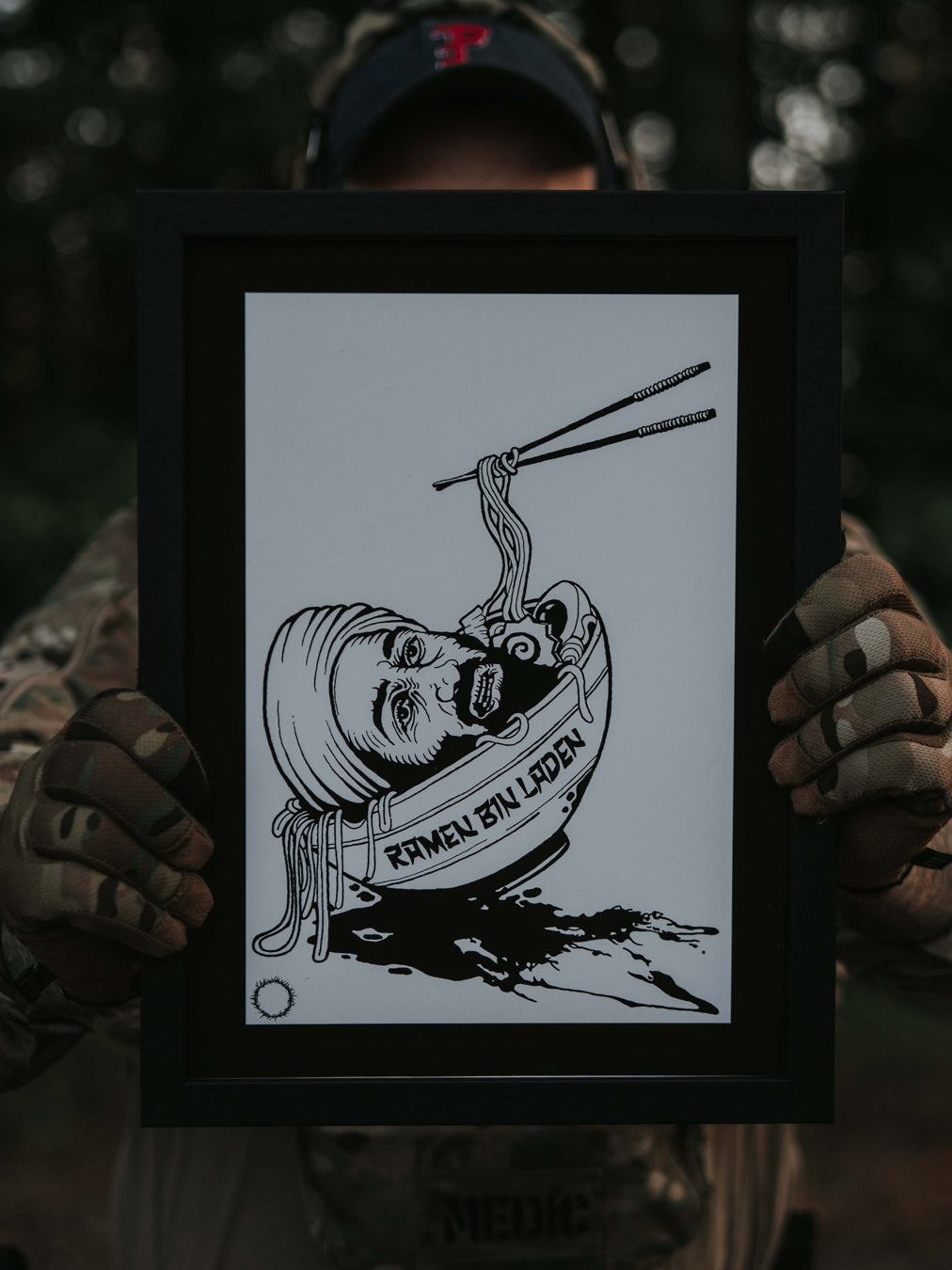 RAMEN BIN LADEN PRINT