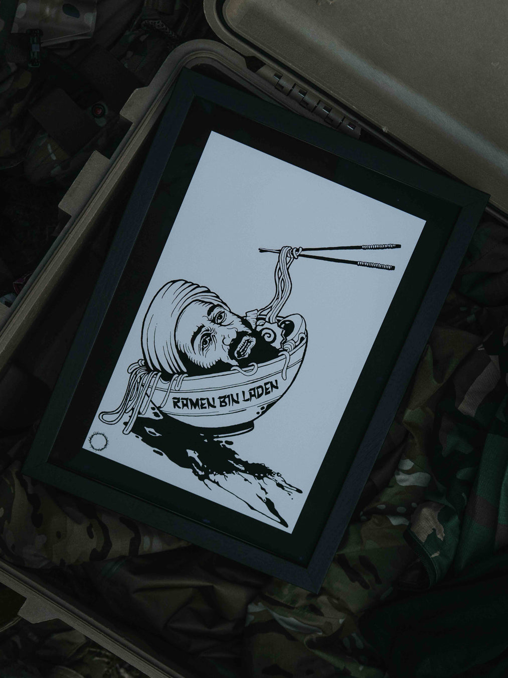 RAMEN BIN LADEN PRINT