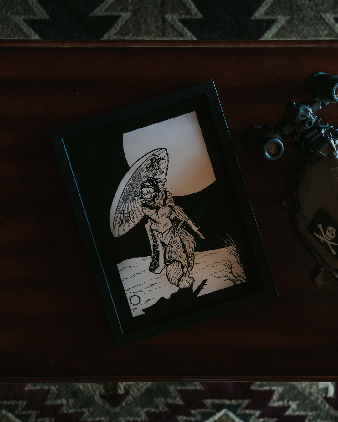 Geisha Girl Print