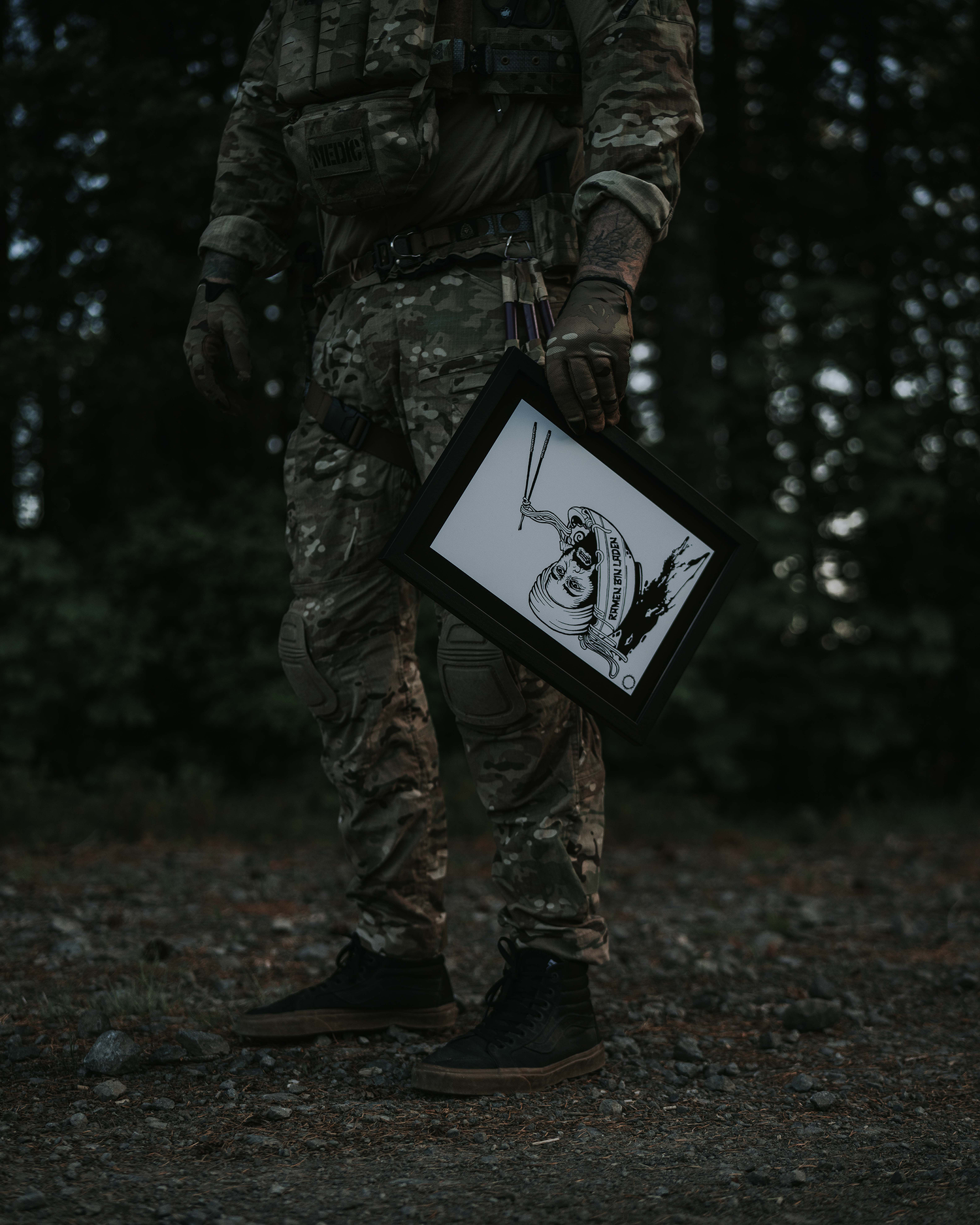 RAMEN BIN LADEN PRINT