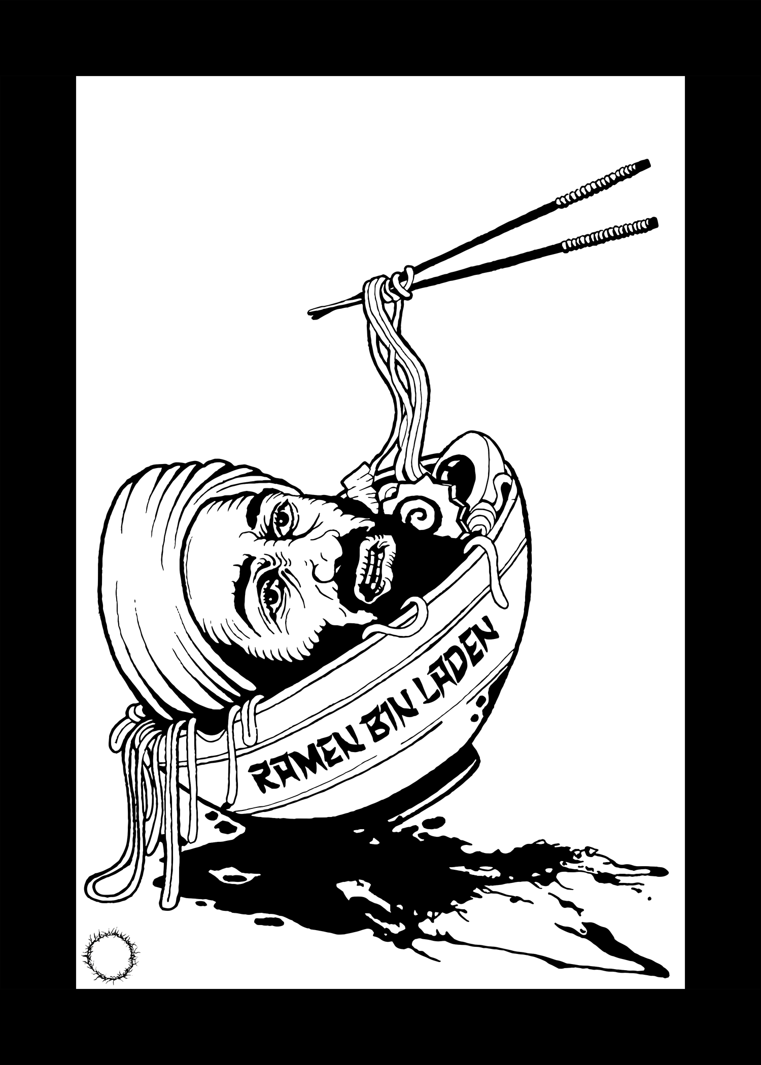 RAMEN BIN LADEN PRINT