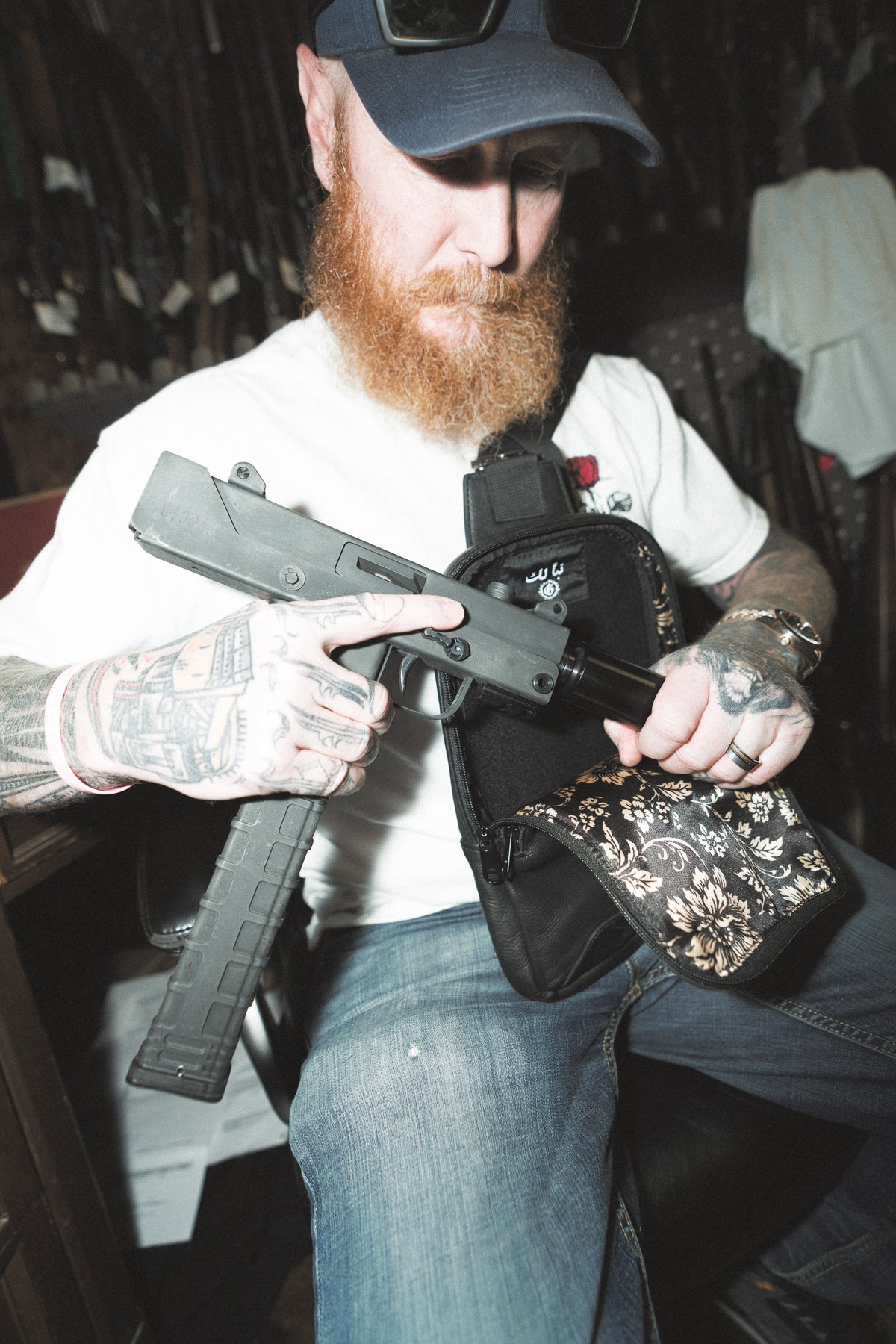 Bad Moon x Gallenson's Leather Crossbody