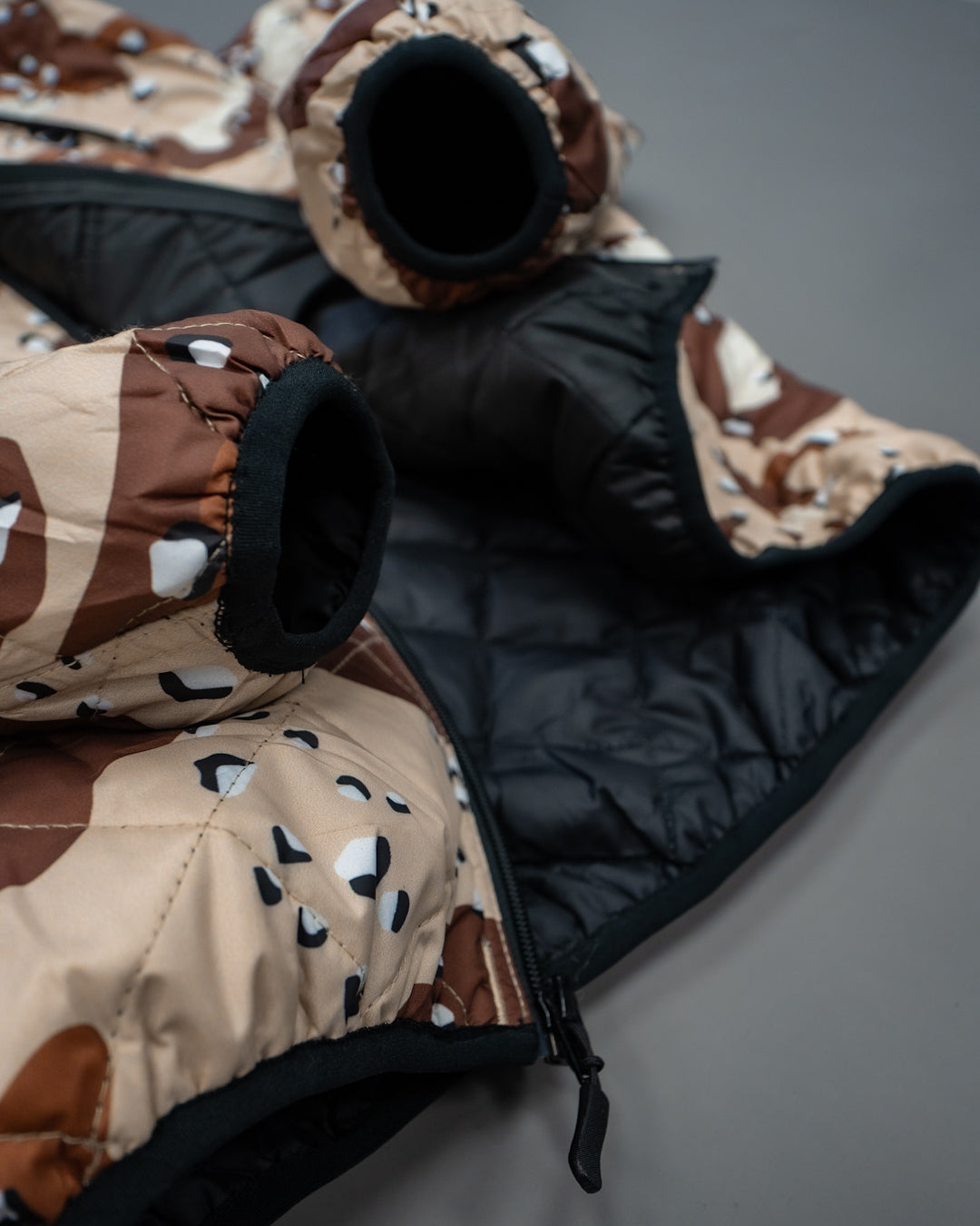 Quilted Oni Jacket - Chocolate Chip – Bad Moon Print Press