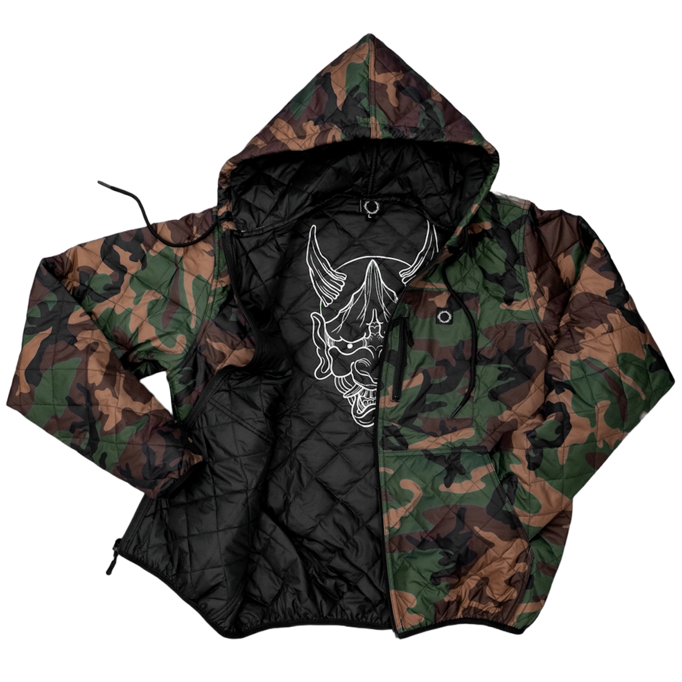 Quilted Oni Jacket - Woodland